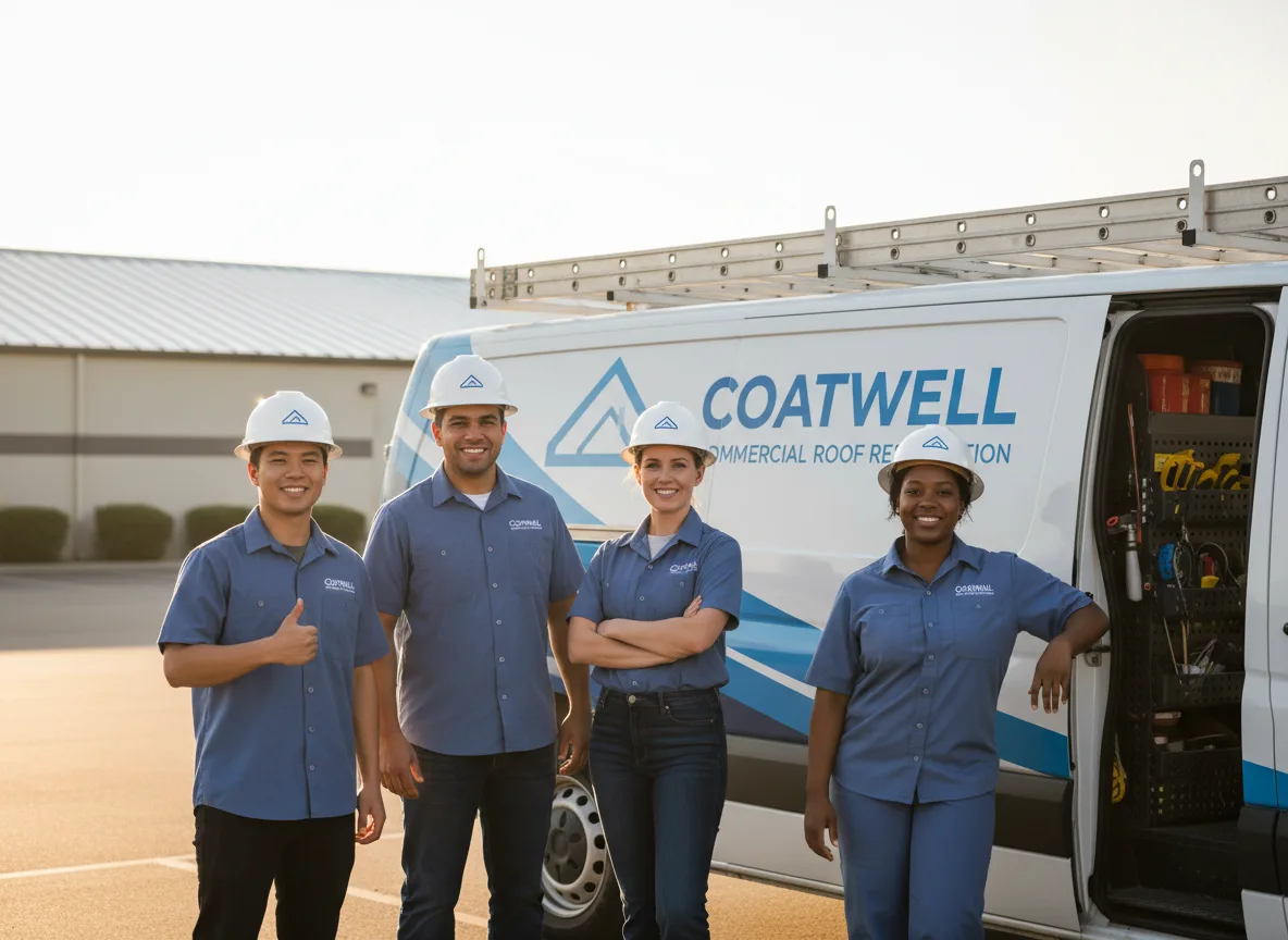 Commercial roof coating company in Lenni, PA